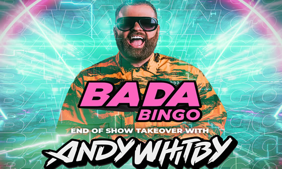  Bada Bingo Feat Andy Whitby at Buzz Bing in Basingstoke