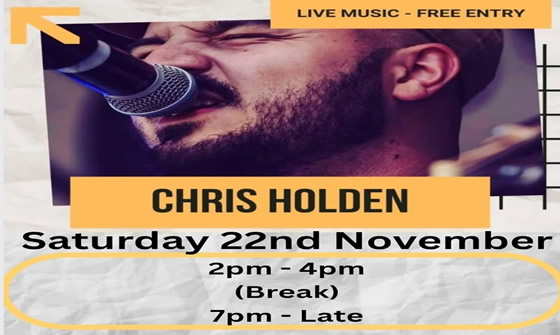 Chris Holden at The Wote Street Club in Basingstoke