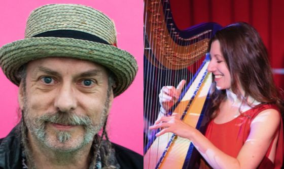 Chris Tutton & Tara Minton Imaginary Landscapes: Poetry and Harp at Proteus Creation Space in Basingstoke