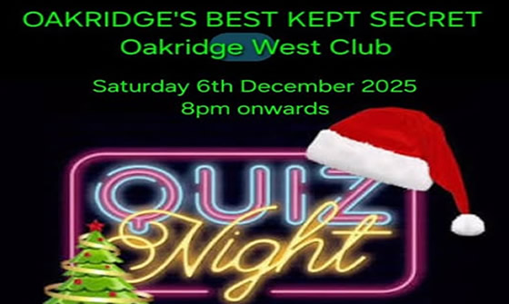 Christmas Quiz at Oakridge West Community Centre in Basingstoke