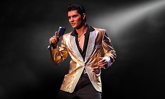 Emilio Santoro as Elvis at The Anvil in Basingstoke