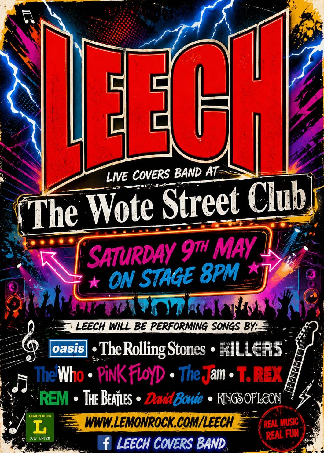 Leech at The Wote Street Club in Basingstoke