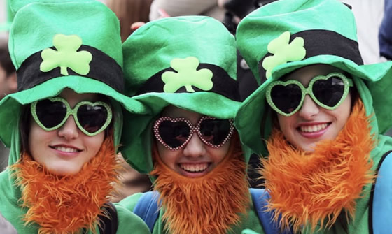 St Patrick's Day at  in  